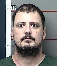 Jesse Kipf who faked own death by hacking into death registry to avoid paying child support sentenced to over 6 years in prison.
Mandatory Credit:	Grayson County Detention Center via CNN Newsource