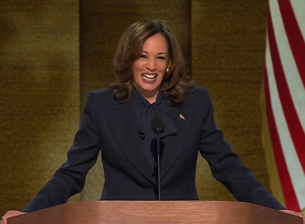 Vice President Kamala Harris, official the Democratic candidate for the President of the United States of America