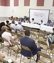The Richmond Crusade for Voters hosts a forum featuring Richmond School Board candidates on Aug. 15 at Third Street Bethel AME Church. Eleven candidates from across the city attended the forum and 12 On Your Side Henry Graff served as moderator.