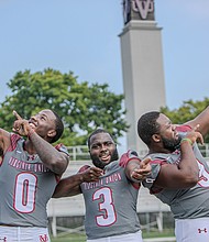 All signs point to another strong season if you ask Panthers standouts running back Jada Byers, safety William Davis and defensive lineman Isaac Anderson, who aim to repeat their CIAA championship.