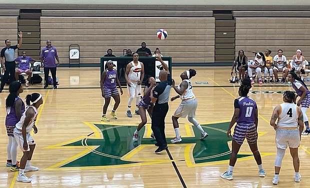 A jump start: The Richmond Roadrunners face off against the Maryland Sparks at Henrico High School last weekend.