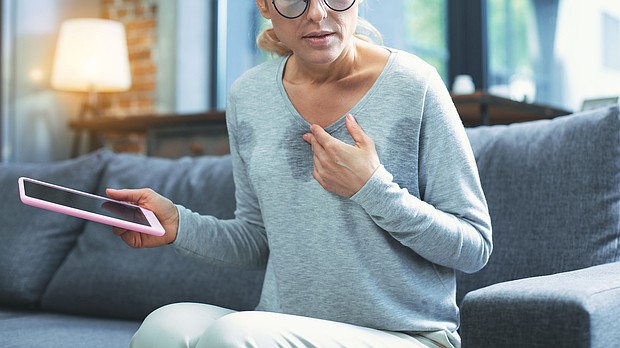 An experimental pill cut hot flashes and improved sleep for women with moderate to severe menopausal symptoms.
Mandatory Credit:	yacobchuk/iStockphoto/Getty Images via CNN Newsource