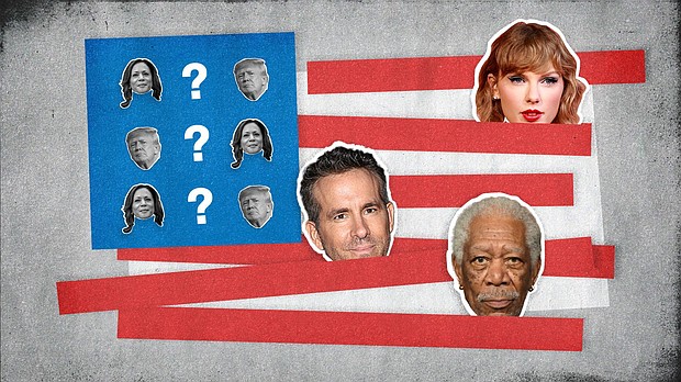 Fake celebrity endorsements become latest weapon in misinformation wars, sowing confusion ahead of 2024 election
Mandatory Credit:	Illustration by Leah Abucayan/CNN/Getty via CNN Newsource