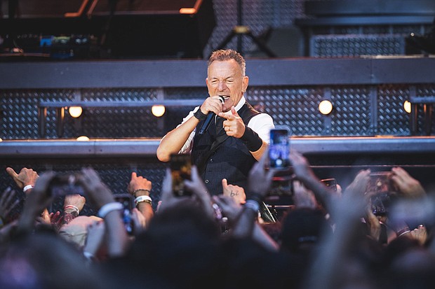 Bruce Springsteen performing in Spain in June.
Mandatory Credit:	Mariano Regidor/Redferns/Getty Images via CNN Newsource