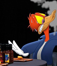 Donald Duck on "Hot Ones."
Mandatory Credit:	courtesy Disney via CNN Newsource