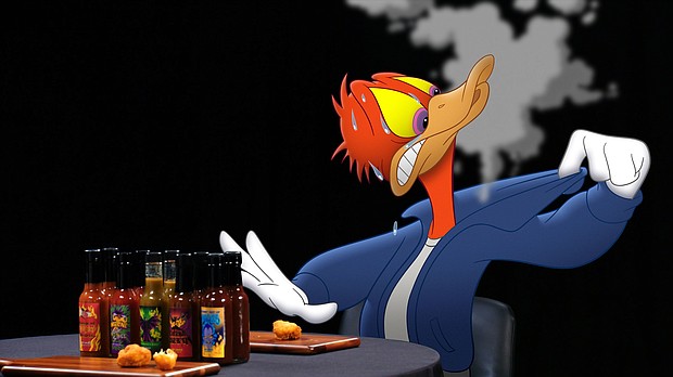 Donald Duck on "Hot Ones."
Mandatory Credit:	courtesy Disney via CNN Newsource