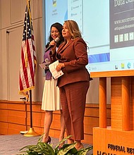 Dr. Laura Murillo at the State of Hispanics – Data Summit & Business Expo