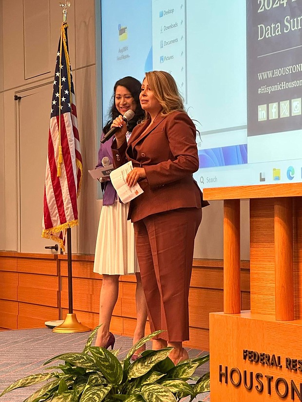 Dr. Laura Murillo at the State of Hispanics – Data Summit & Business Expo