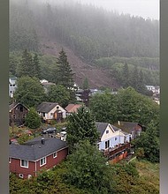 A landslide in the coastal city of Ketchikan, Alaska, left one person dead and several injured on Sunday.