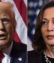 There is doubt on whether a September 10 debate will take place on ABC amid a dispute over the rules.
Mandatory Credit:	Getty Images via CNN Newsource