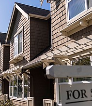 As mortgage rates come down, increased demand for new homes could drive record-high home prices even higher. A "For Sale" sign in front of a home in the Issaquah Highlands area of Issaquah, Washington, on Tuesday, April 16, 2024.
Mandatory Credit:	David Ryder/Bloomberg/Getty Images via CNN Newsource
