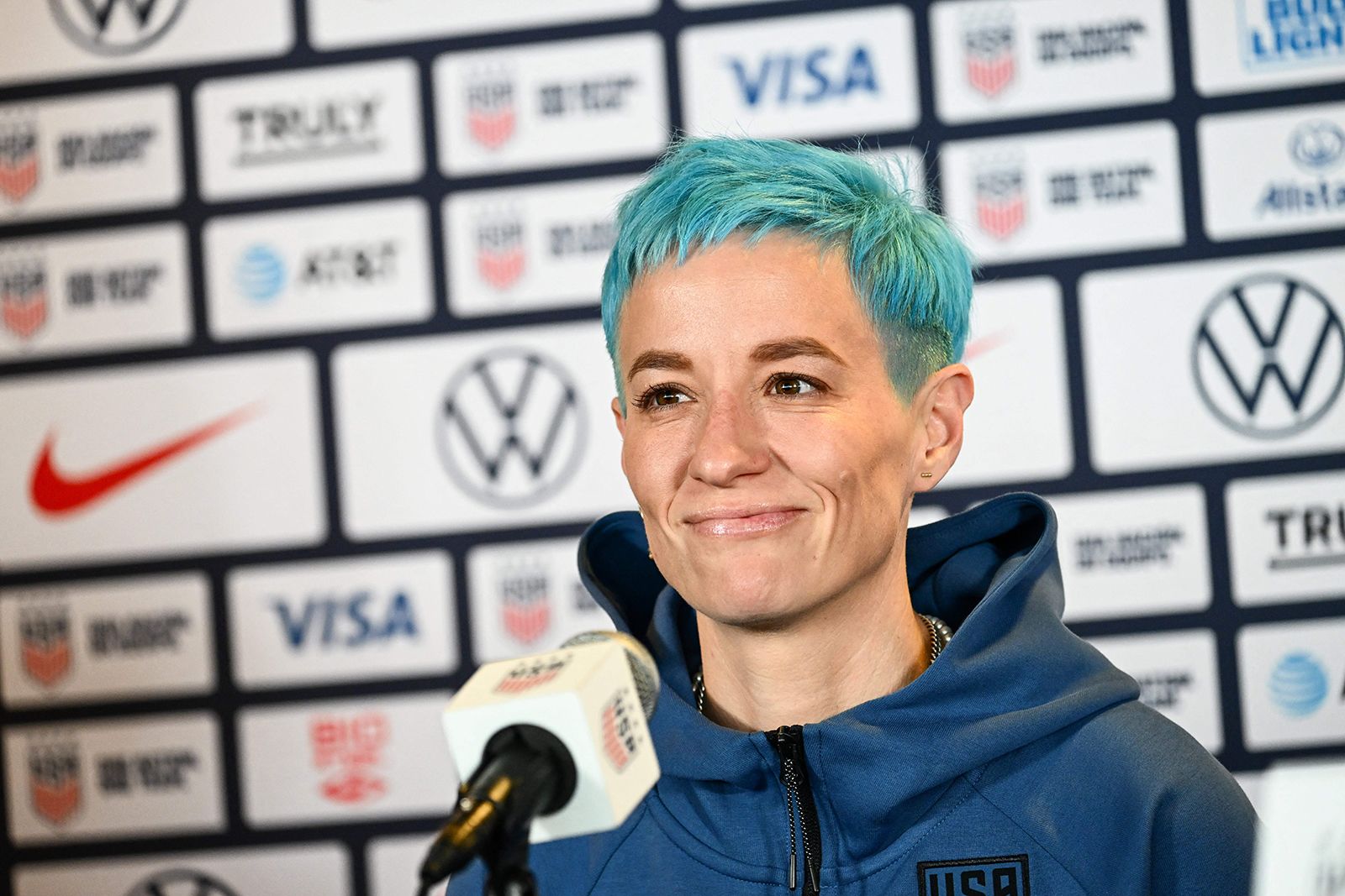 American soccer icon Megan Rapinoe has jersey retired by former NWSL