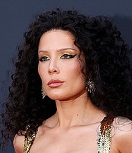 Halsey at the Los Angeles premiere of 'Maxxxine' in June.
Mandatory Credit:	Kayla Oaddams/WireImage/Getty Images via CNN Newsource