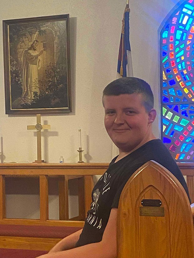 Cohen Craddock “loved going to church and was a big part of the youth group,” his father said.
Mandatory Credit:	Courtesy Craddock family via CNN Newsource