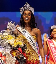Chidimma Adetshina emerged winner of the Miss Universe Nigeria 2024, held at the Eko Hotel Convention Centre in Lagos on August 31.
Mandatory Credit:	Benson Ibeabuchi/AFP/Getty Images via CNN Newsource