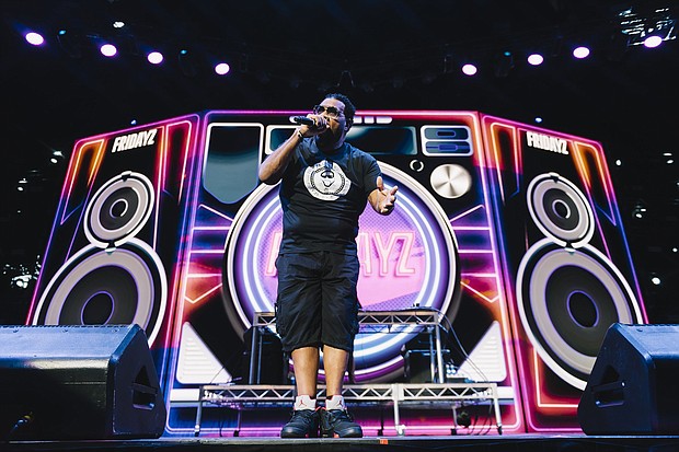 Fatman Scoop performs at Fridayz Live '23 at Rod Laver Arena on November 10, 2023, in Melbourne, Australia.
Mandatory Credit:	Naomi Rahim/WireImage/Getty Images via CNN Newsource
Dateline:	Not available
