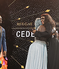 SPICE & MAJAH HYPE PRESENTS CEDELLA MARLEY WITH LEGACY AWARD HONOR (CR. FRESHMADEIT)