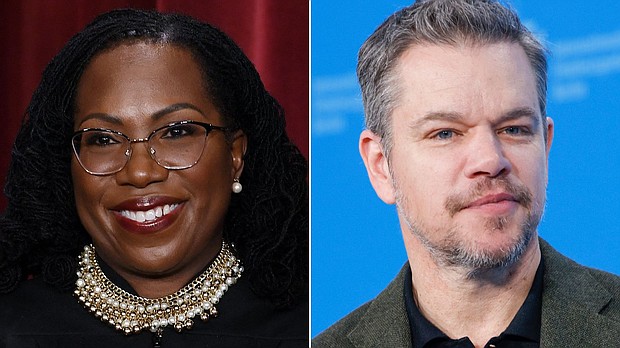 Justice Ketanji Brown Jackson was once Matt Damon’s scene partner in a Harvard drama class.
Mandatory Credit:	Getty Images via CNN Newsource