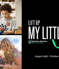 Big Brothers Big Sisters's Lift Up My Little program is their annual peer-to-peer fundraising campaign where Bigs engage in a friendly competition to share all about their matches and encourage others to support the BBBS mission by giving, sharing, or joining the effort to Lift Up their Little!