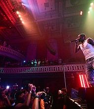 Rich Homie Quan, pictured performing in Atlanta in 2022, has died at the age of 33, according to a statement from the Fulton County Medical Examiner’s Office.
Mandatory Credit:	Prince Williams/WireImage/Getty Images via CNN Newsource