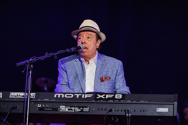 Brazilian singer and pop artist, Sergio Mendes seen here performing in 2015, dead at 83.
Mandatory Credit:	Dimitri Hakke/Redferns/Getty Images via CNN Newsource