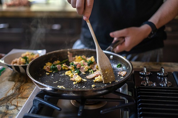 PFAS are commonly used for their nonstick properties, including in consumer products such as cookware.
Mandatory Credit:	Syd White/iStockphoto/Getty Images via CNN Newsource