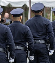 LAPD recruit class 11-23 graduation ceremony at the Los Angeles Police Academy in Los Angeles, on Friday, May 3.
Mandatory Credit:	Myung J. Chun/Los Angeles Times/Getty Images via CNN Newsource