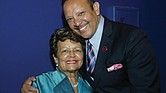 National Urban League President and CEO Marc Morial and his mother, Sybil Haydel Morial.