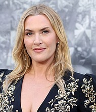 Kate Winslet seen on September 3, in London, England, says she doesn’t believe the word “brave” should be applied to women in entertainment who are comfortable in their own skin or choose not to wear makeup in public.
Mandatory Credit:	Lia Toby/Getty Images via CNN Newsource