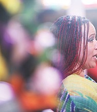 Resist Booksellers host Nikole Hannah-Jones, the author of “The 1619 Project,” during one of her stops on her book
tour June 7 at First Baptist Church in Petersburg.