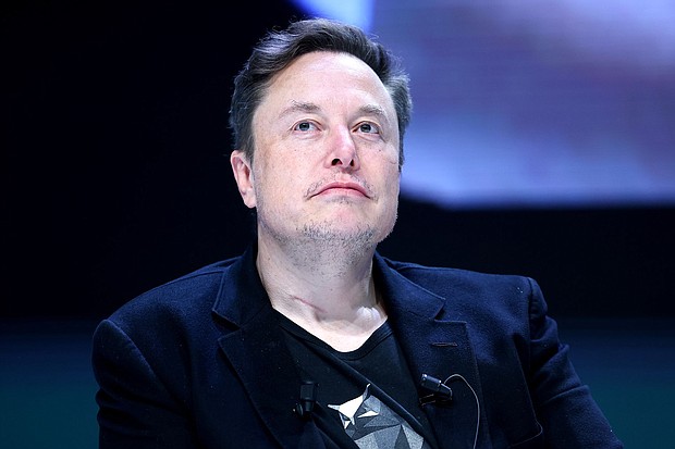 X owner and Tesla CEO Elon Musk
Mandatory Credit:	Marc Piasecki/Getty Images via CNN Newsource