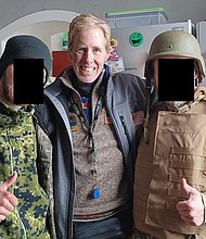 Ryan Wesley Routh (center), who was detained by US authorities on Sunday after an apparent assassination attempt on former President Donald Trump.
Mandatory Credit:	GoFundMe via CNN Newsource