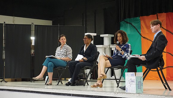 Another round of a very important job interviews for Richmond School Board candidates happened in Linwood Holton Elementary School’s gymnasium …