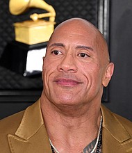 Dwayne Johnson at 2023 Annual Grammy Awards in Los Angeles.
Mandatory Credit:	Robyn Beck/AFP/Getty Images/File via CNN Newsource