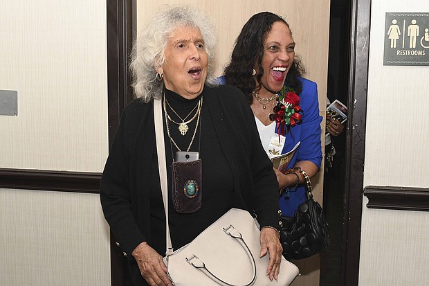 Judge Zinetta Burney with daughter Sharon