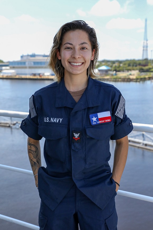 Meet Petty Officer 2nd Class Kalani Duong, a proud native of League City, Texas, who is making waves aboard the …