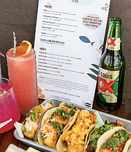 Drinks and Menu by Rebecca Wright