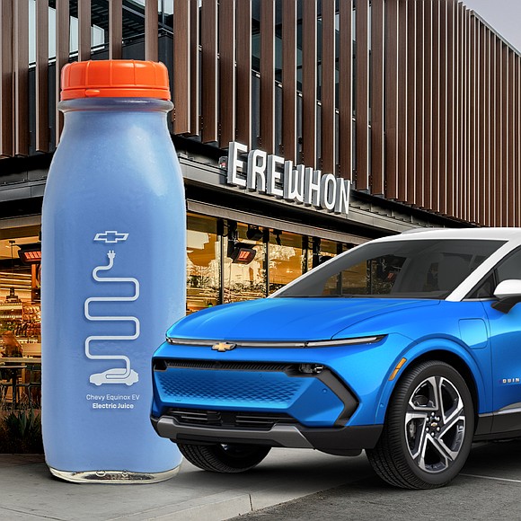 Electric cars and health tonics—what do they have in common? Well, if you're Chevrolet and Erewhon, the answer is "everything!" …