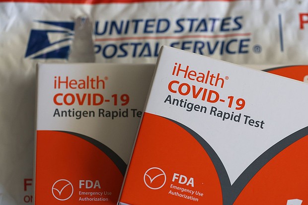 US households will be eligible to order four free at-home Covid-19 test kits by the end of September.
Mandatory Credit:	Justin Sullivan/Getty Images/File via CNN Newsource