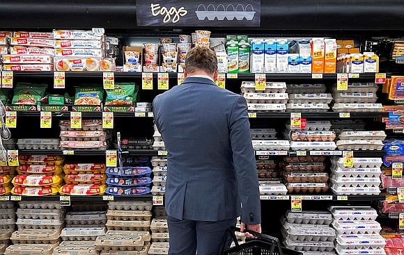 Supermarket prices are no longer skyrocketing – except, of course, if you’re buying eggs.