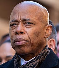 New York City Mayor Eric Adams is seen in on March 1, in New York City.
Mandatory Credit:	Spencer Platt/Getty Images/File via CNN Newsource