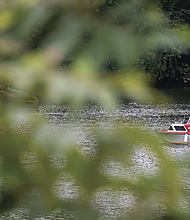 A boat sails on the James River during the recent James RiverEco Fest on Sept. 7. The event was hosted by The James River Association’s recently opened James A. Buzzard River Education Center. The facility serves as an environmental education hub for students and improves river access for visitors.