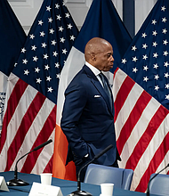 The indictment came after a swirl of investigations into Mayor Eric Adams and key members of his inner circle came to light. Credit...Karsten Moran for The New York Times