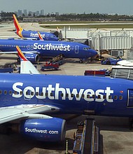 Southwest Airlines announced September 26 it will not have assigned seats available until early 2026.
Mandatory Credit:	Gary Hershorn
