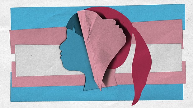 The risk of a suicide attempt among trans and nonbinary teens significantly increases when anti-trans bills become law, a new study says.
Mandatory Credit:	Illustration by Alberto Mier/CNN via CNN Newsource