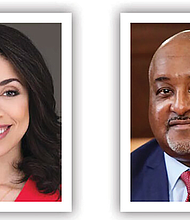 Former Houston City Council Member Amanda Edwards and Rawle Andrews, Executive Director of the American Psychiatric Association Foundation