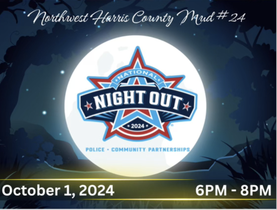 Northwest Harris County MUD 24 Hosts Its Annual National Night Out ...