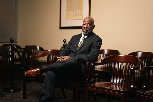 Dr. Kareem Jordan, Dean of the College of Juvenile Justice (COJJ) at Prairie View A&M University/
Photography by Nicholas Hunt, Office for Marketing and Communications