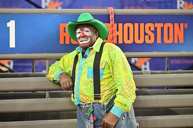 Legendary Barrelman Leon Coffee/Photo credit Houston Livestock Show and Rodeo