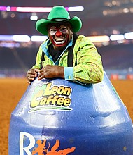 Legendary Barrelman Leon Coffee/Photo credit Houston Livestock Show and Rodeo